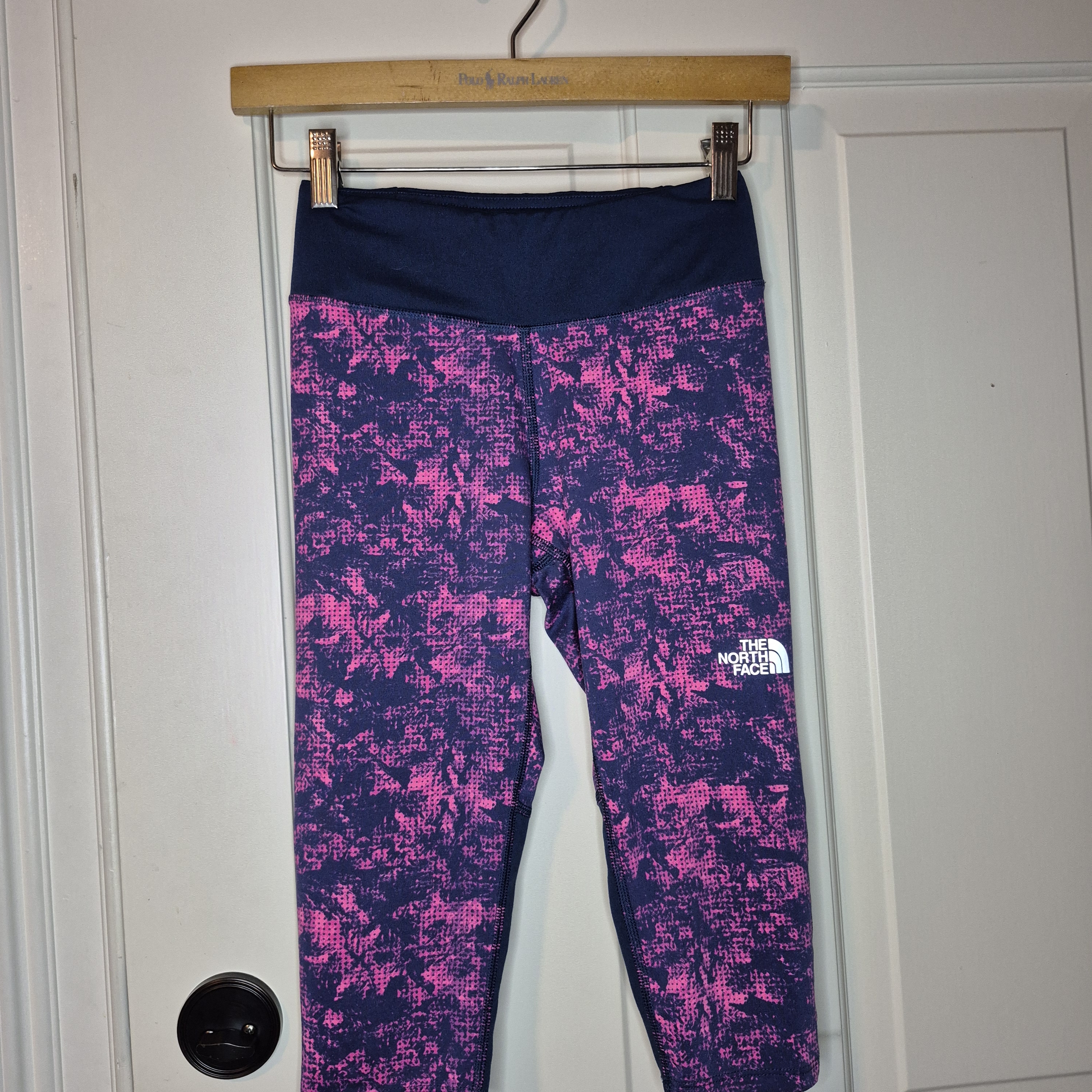 The North Face Kids' Pink And Blue Leggings 384/533